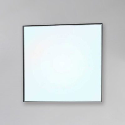 מראה מרובעת מסגרת שחורה 60X60