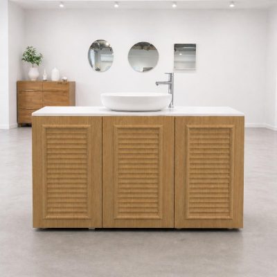 ארון אמבטיה עומד דגם FOREST כולל כיור אינטגרלי<br><span style="color: rgb(255, 0, 0);"><strong>מתצוגה<br /></strong></span>